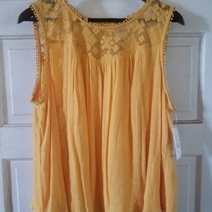 XL Layered Sleeveless Summer Top